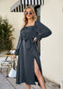 Vestido bohemio francés elegante e informal para primavera y verano de Olivia